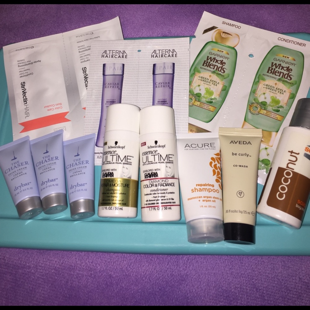 Variety of hair care