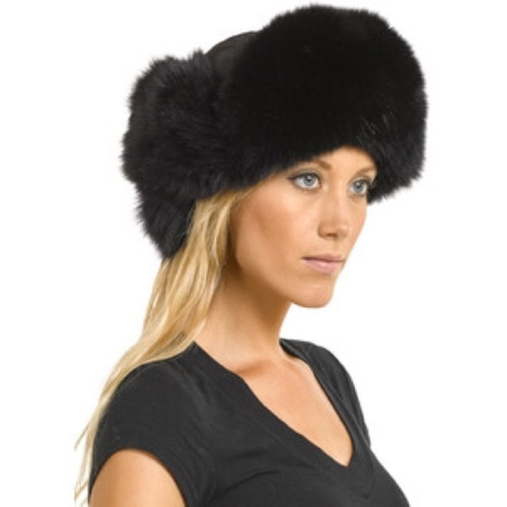 Don Anderson fox fur hat.