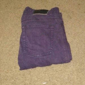 BDG purple skinny jeans