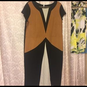 Eloquii Color block dress