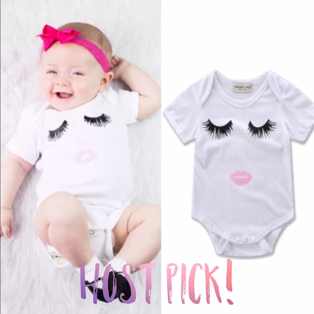 HP! Last One 👄Lips & Lashes Onesie