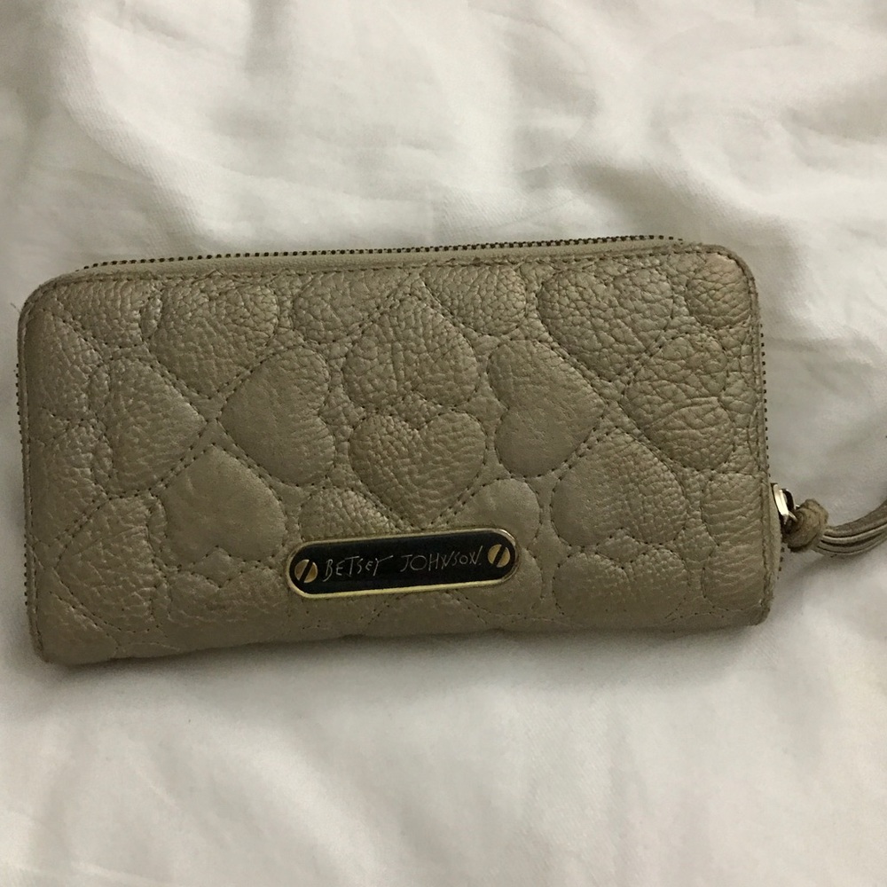 Betsey Johnson leather wallet