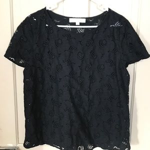 Loft lace top