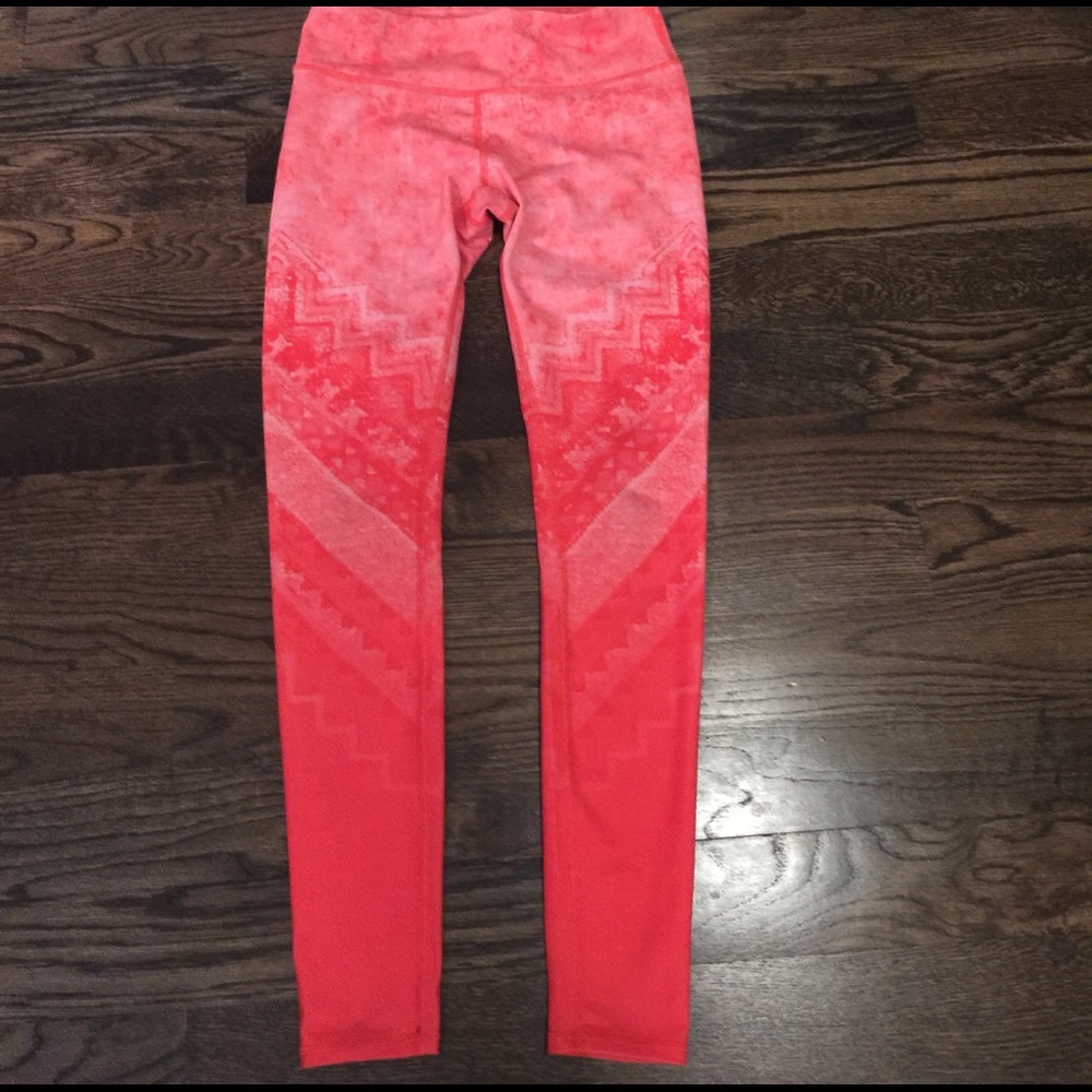 Alo airbrush poppy gradient legging