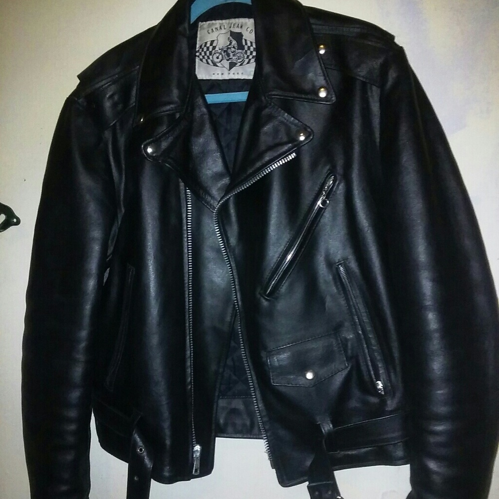 Real leather jacket