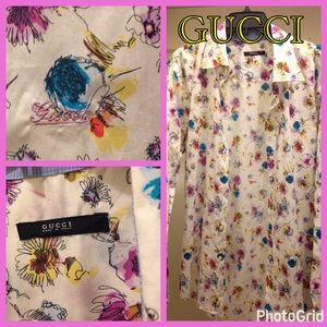 Mens GUCCI button down shirt