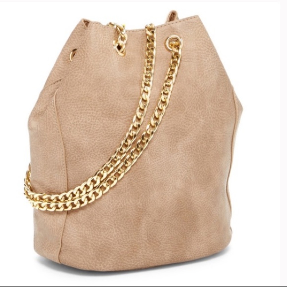 Taupe Maisie Bucket Bag - Picture 3 of 4