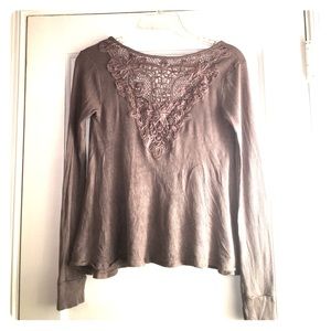 NWOT Modcloth Lacy Back Thermal