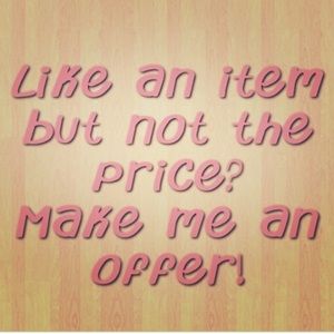 Open to all reasonable offers