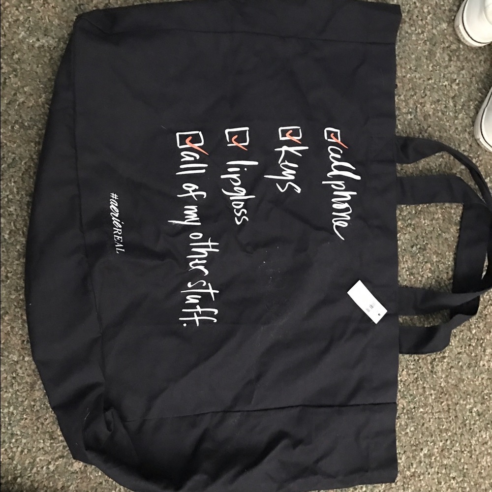 aerie tote bag