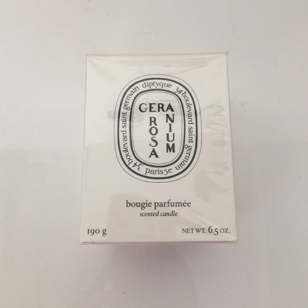 DIPTYQUE Geranium Rosa candle full size