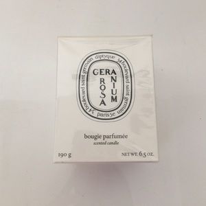 DIPTYQUE Geranium Rosa candle full size