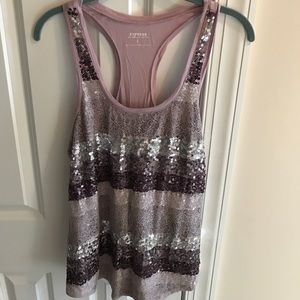 Express Sequin Tank