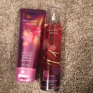 Bath and Body Works Twilight Woods bundle