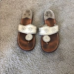 Platinum Jack Rogers size 7.5
