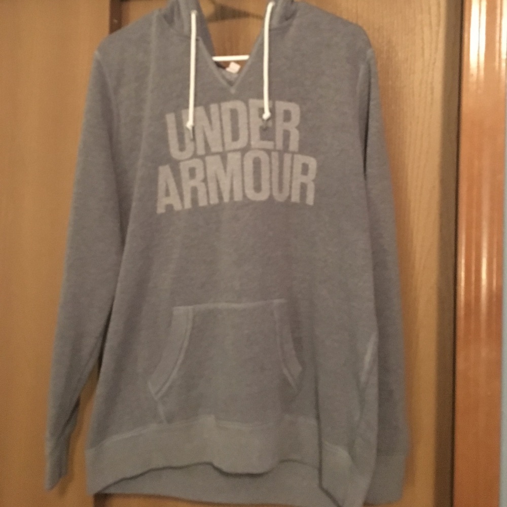 Under Armour grey Hoodie L