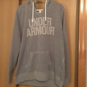 Under Armour grey Hoodie L