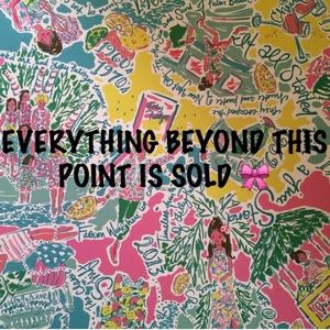 Everything Beyond here is SOLD!  😊🎉
