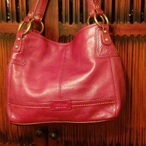 The Sak Leather Tote -Oxblood