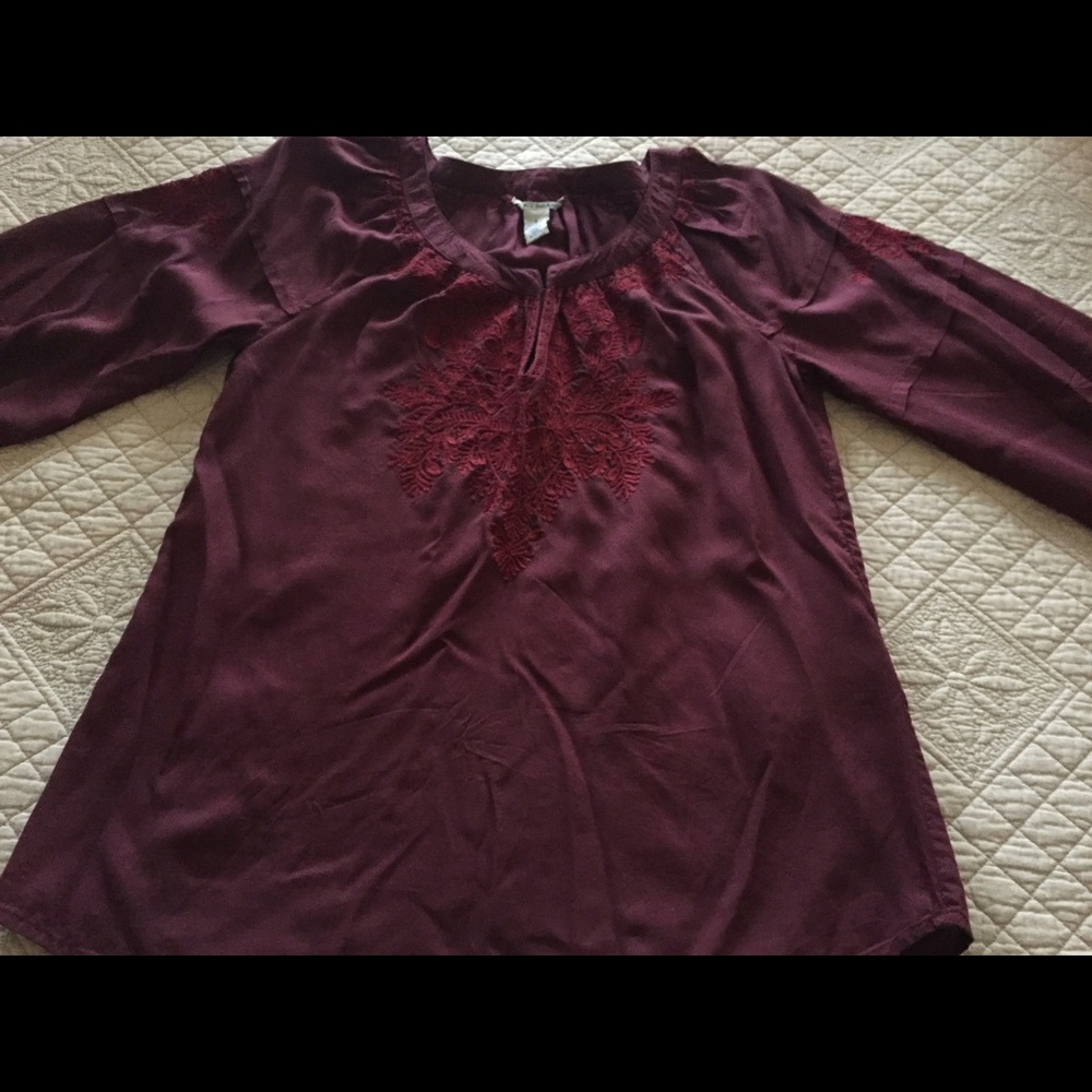 Boho top from Lucky Brand