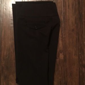Classic black dress slacks