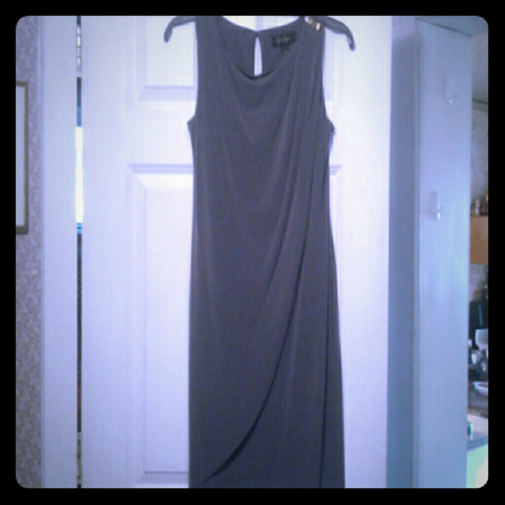 Gorgeous charcoal grey dress