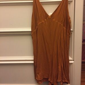 Burnt Orange Nordstrom Romper