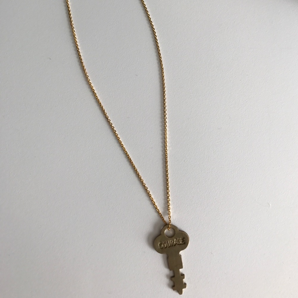 Courage "the giving key" necklace