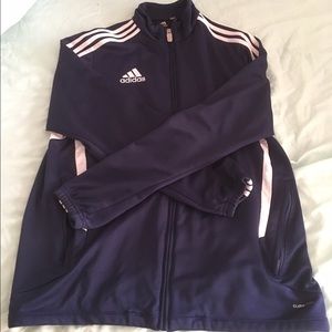 Adidas blue jacket