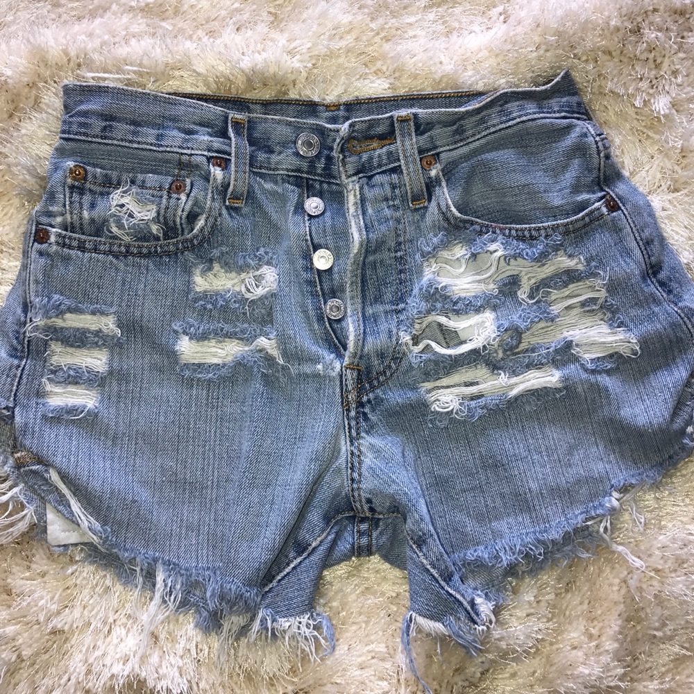 Levi's High Waist Shorts