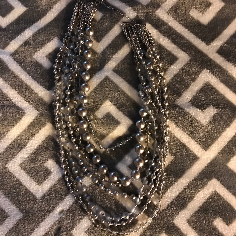 Chunky beaded necklace
