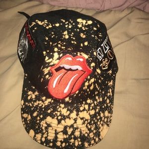 bleached hat