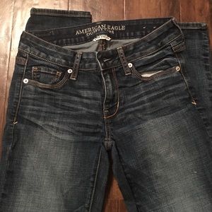 Super stretch skinny  blue jeans