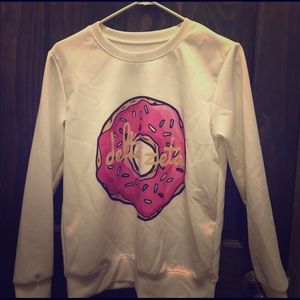 Delta Zeta sorority donut sweater