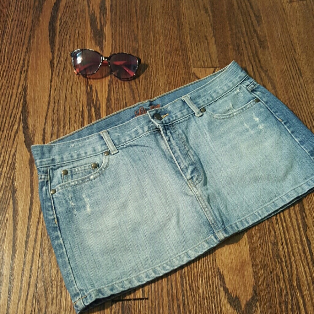 Jean skirt