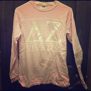 Delta Zeta sorority pink comfort colors