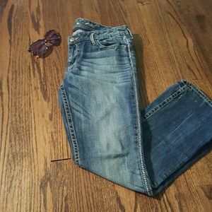 Express boot cut jeans