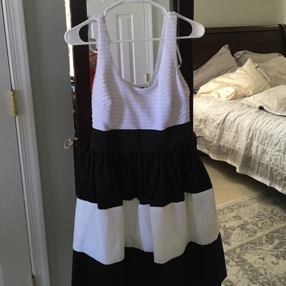 Jackie Jon Black & White Dress