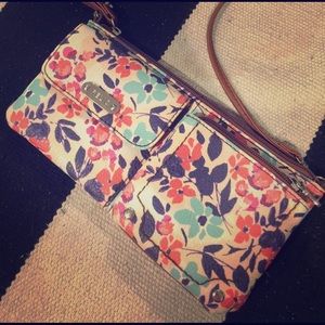Relic Floral Crossbody Purse