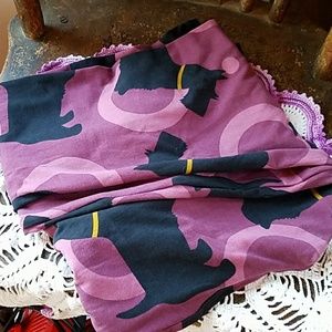 Lula Roe leggings Scotty Dogs TC