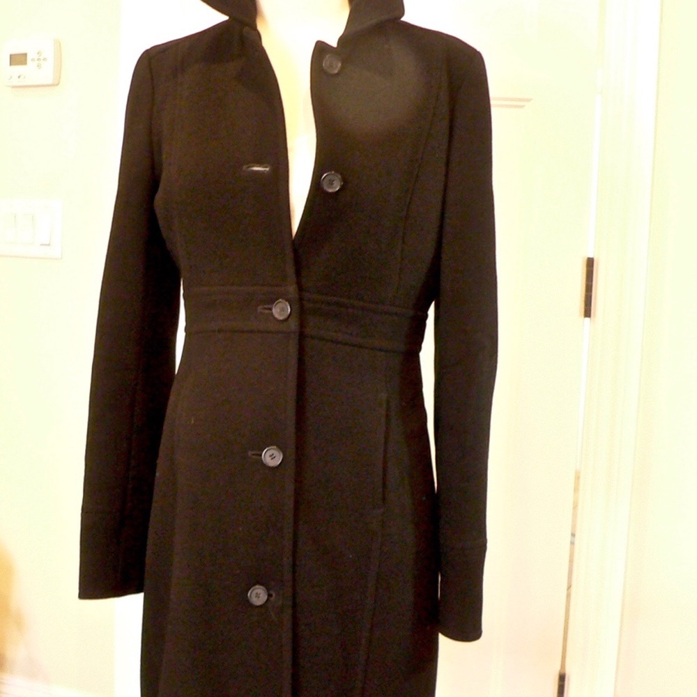JCREW Lady Day Italian Wool Double Cloth Coat Sz 6
