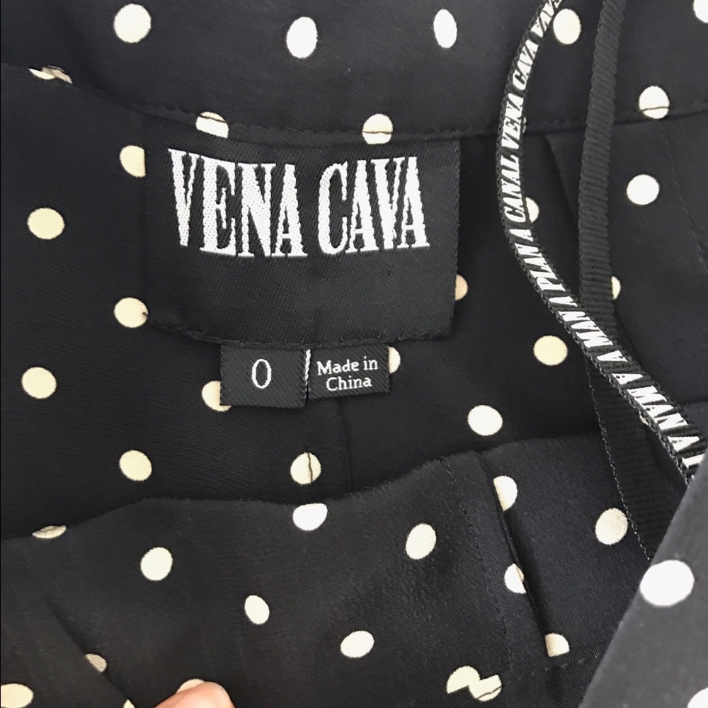 Vena Cava size O polka flare pants.