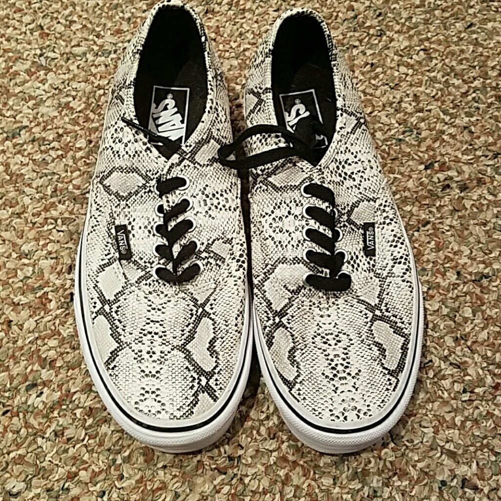 Snake skin vans!