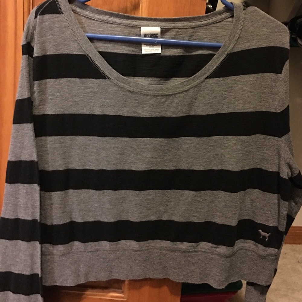 Vs crop top long sleeve