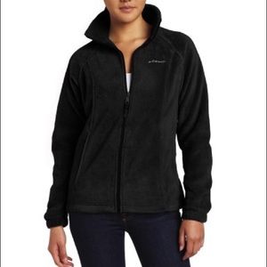 Columbia Black fleece jacket