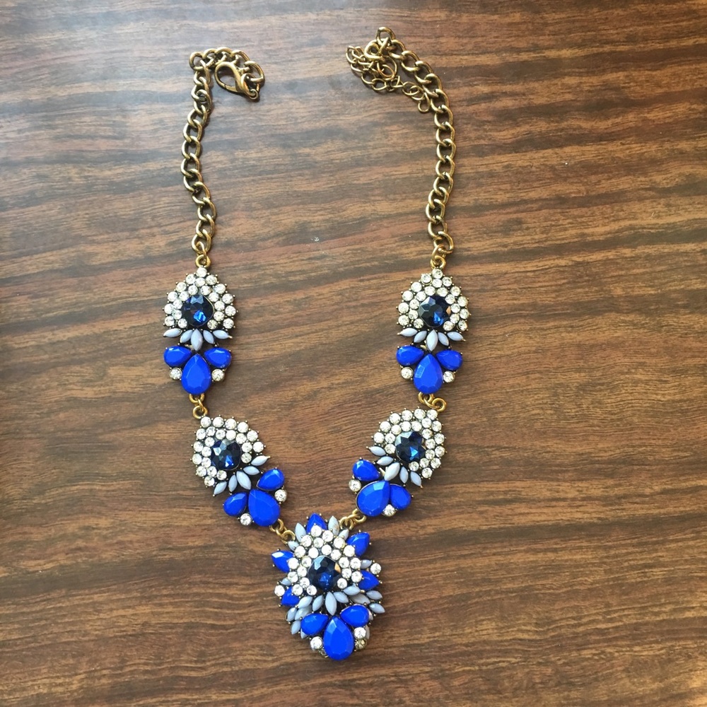 Blue necklace
