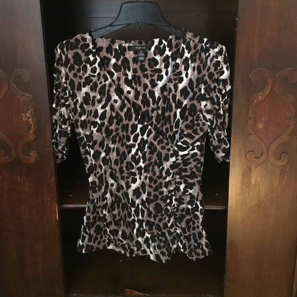Leopard Print Top