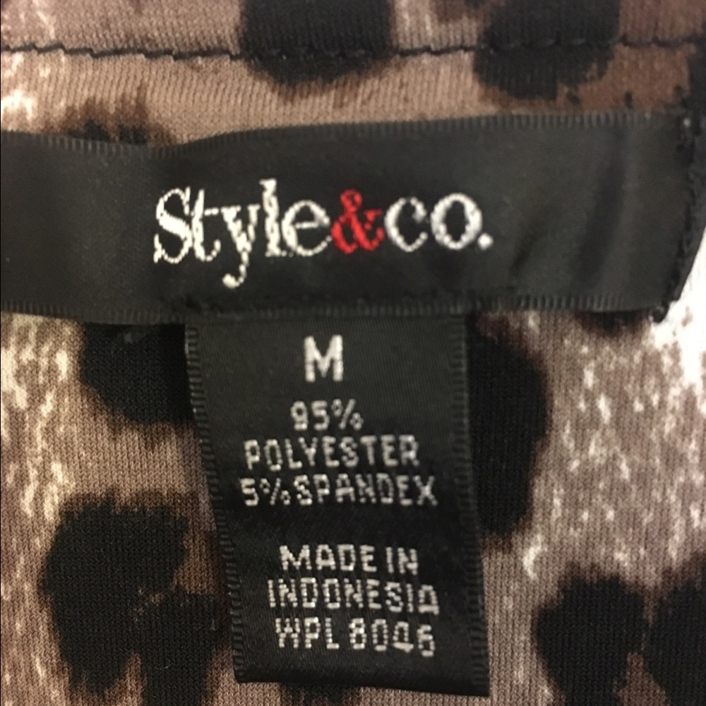 Leopard Print Top - Picture 3 of 5