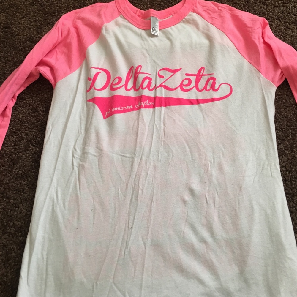 Delta Zeta FTK baseball tee