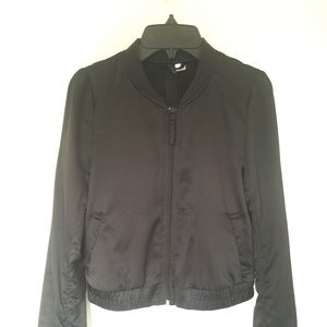 H & M Satin Bomber Size 2